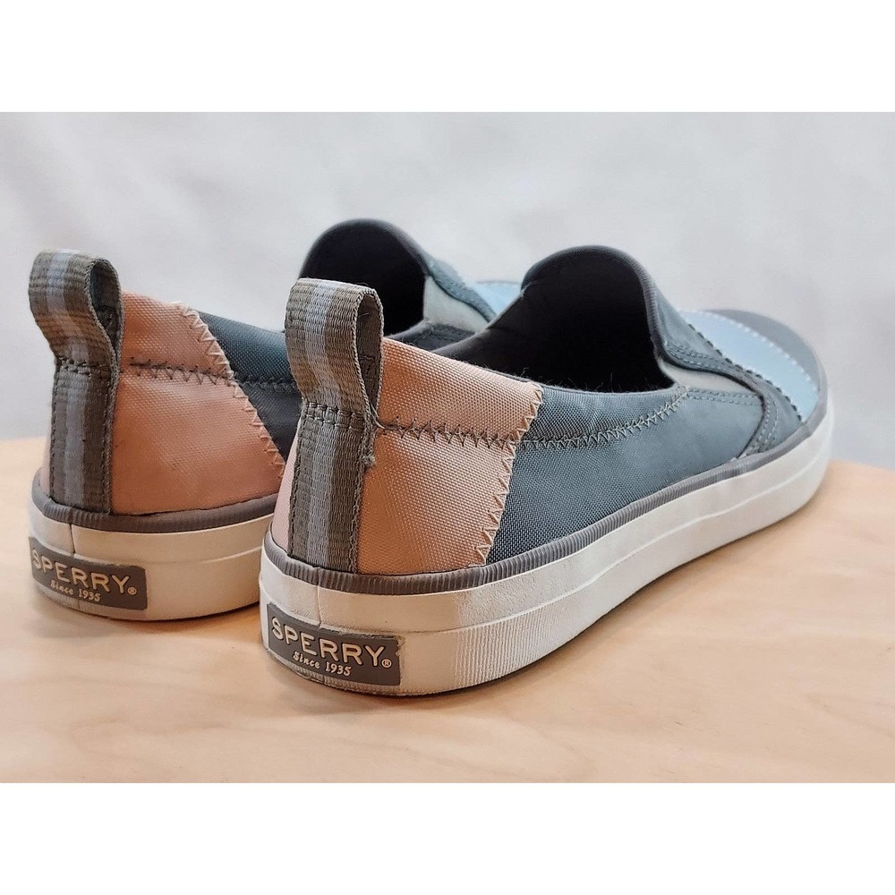 Sperry Crest Twin Gore Bionic Grey | Light Blue |… - image 6